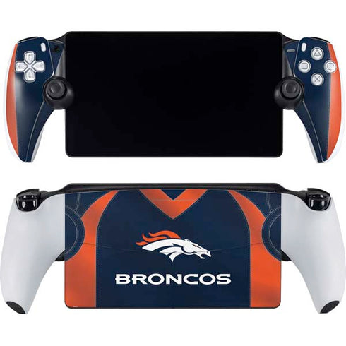 NFL Denver Broncos Team Jersey PlayStation Portal Remote Player Skin