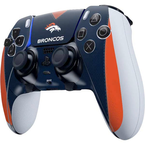 NFL Denver Broncos Team Jersey PS5 DualSense Edge Pro Controller Skin