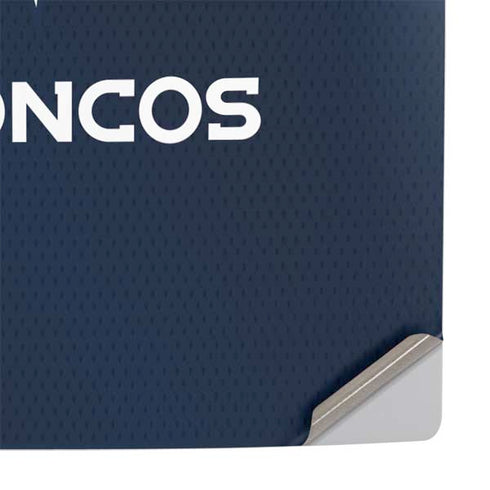 NFL Denver Broncos Team Jersey PS5 Pro Console Skin