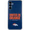 NFL Denver Broncos Team Motto Galaxy A35 5G Clear Case