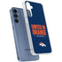 NFL Denver Broncos Team Motto Galaxy A55 5G Clear Case