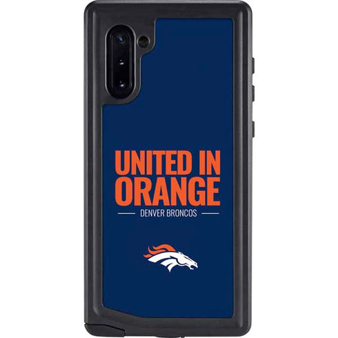 NFL Denver Broncos Team Motto Galaxy Cases