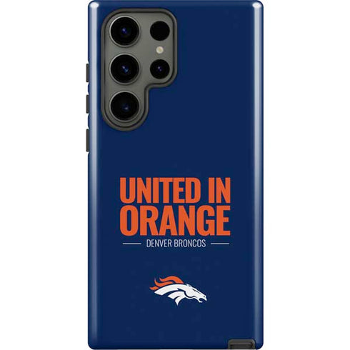 NFL Denver Broncos Team Motto Galaxy S23 Ultra Pro Case