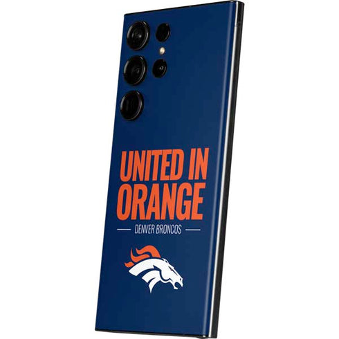 NFL Denver Broncos Team Motto Galaxy Skins