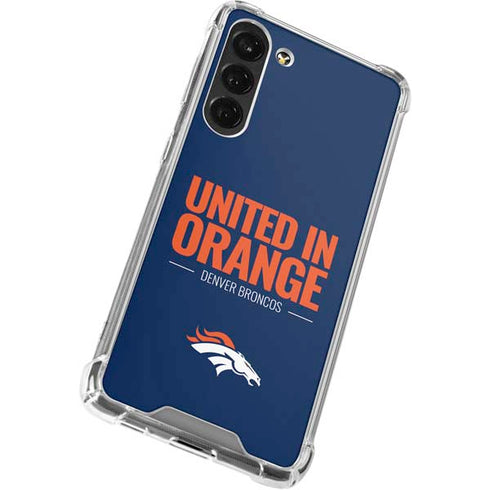 NFL Denver Broncos Team Motto Galaxy S24 FE Clear Case