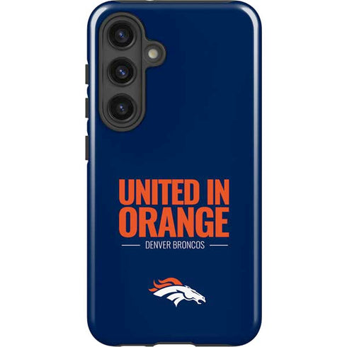 NFL Denver Broncos Team Motto Galaxy S25 Impact Case