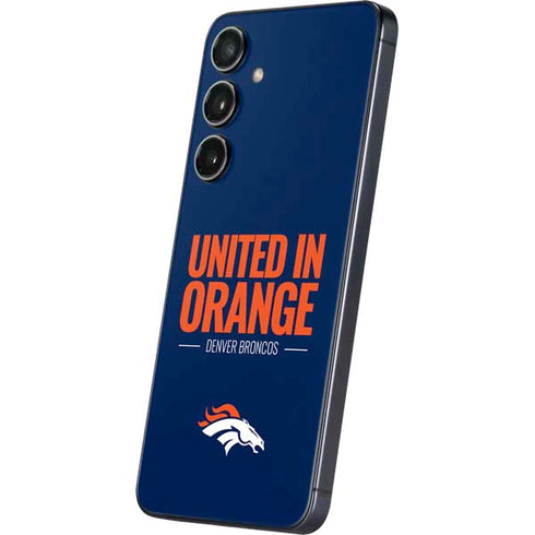NFL Denver Broncos Team Motto Galaxy S24 Plus Skin