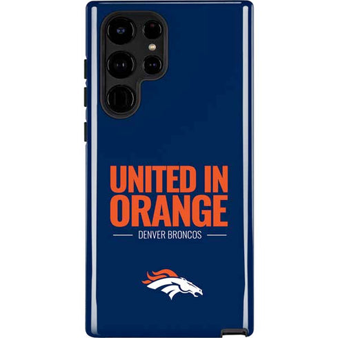 NFL Denver Broncos Team Motto Galaxy S25 Ultra Impact Case