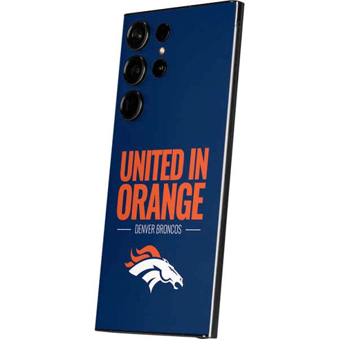 NFL Denver Broncos Team Motto Galaxy S25 Ultra Skin