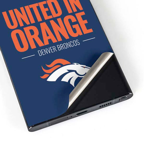 NFL Denver Broncos Team Motto Galaxy S24 Ultra Skin