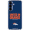 NFL Denver Broncos Team Motto Galaxy S25 Clear Case