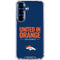 NFL Denver Broncos Team Motto Galaxy S25 Plus Clear Case