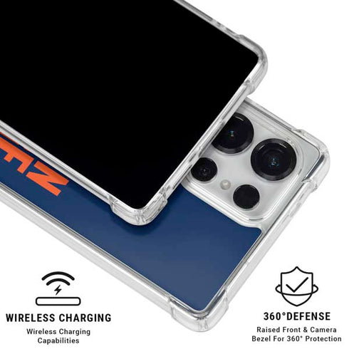 NFL Denver Broncos Team Motto Galaxy S25 Ultra Clear Case