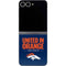 NFL Denver Broncos Team Motto Galaxy Z Flip6 Skin