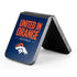 NFL Denver Broncos Team Motto Galaxy Z Flip6 Skin