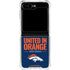 NFL Denver Broncos Team Motto Galaxy Z Flip6 Clear Case