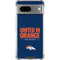 NFL Denver Broncos Team Motto Google Pixel 8a Clear Case