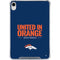 NFL Denver Broncos Team Motto iPad 11th Gen (2025) Clear Case
