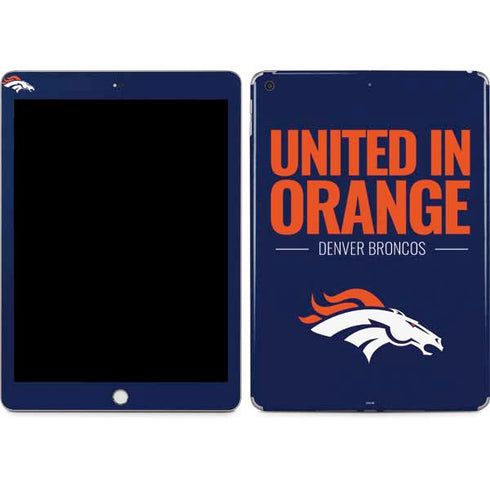 NFL Denver Broncos Team Motto Apple iPad Skin