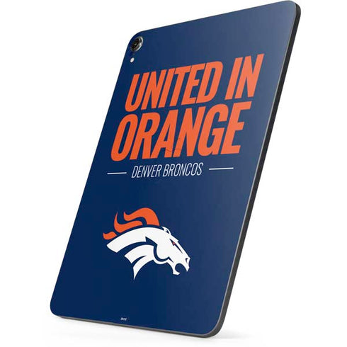 NFL Denver Broncos Team Motto Apple iPad Pro Skin