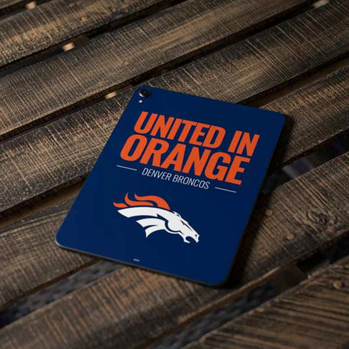 NFL Denver Broncos Team Motto Apple iPad Pro Skin