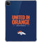 NFL Denver Broncos Team Motto iPad Pro 11in (2024) Clear Case