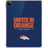 NFL Denver Broncos Team Motto iPad Pro 11in (2024) Clear Case