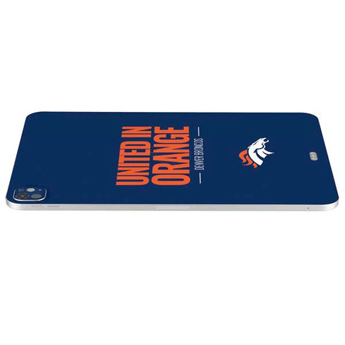 NFL Denver Broncos Team Motto iPad Pro 13in M4 (2024) Skin