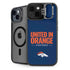 NFL Denver Broncos Team Motto iPhone 13 Kickstand Case