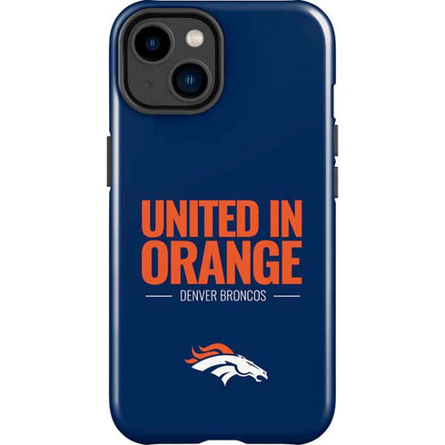 NFL Denver Broncos Team Motto iPhone 15 Impact Case
