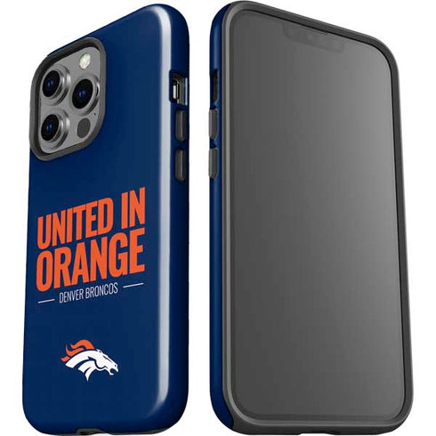NFL Denver Broncos Team Motto iPhone 15 Pro Impact Case