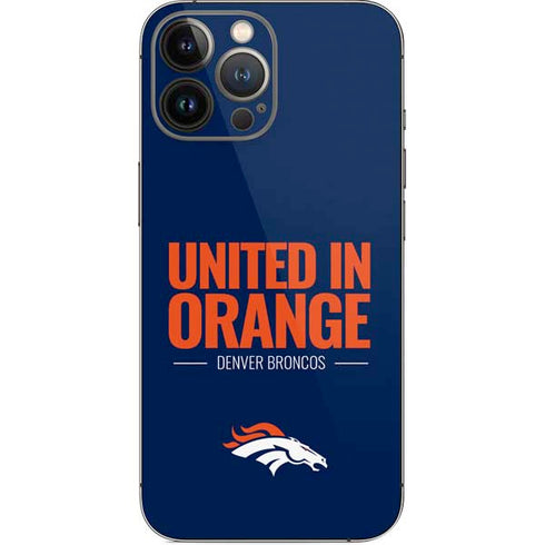NFL Denver Broncos Team Motto iPhone 15 Pro Max Skin