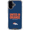 NFL Denver Broncos Team Motto iPhone 16 Clear Case