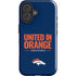 NFL Denver Broncos Team Motto iPhone 16 Plus Impact Case