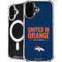 NFL Denver Broncos Team Motto iPhone 16 Plus MagSafe Case