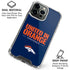 NFL Denver Broncos Team Motto iPhone 16 Pro Clear Case