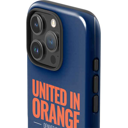 NFL Denver Broncos Team Motto iPhone 16 Pro Impact Case