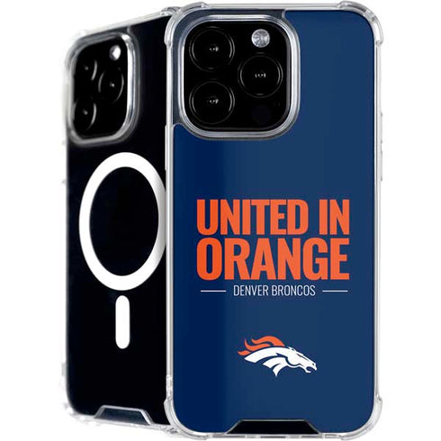 NFL Denver Broncos Team Motto iPhone 16 Pro MagSafe Case