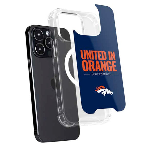 NFL Denver Broncos Team Motto iPhone 16 Pro MagSafe Case