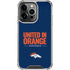 NFL Denver Broncos Team Motto iPhone 16 Pro Max Clear Case