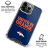 NFL Denver Broncos Team Motto iPhone 16 Pro Max Clear Case