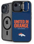 NFL Denver Broncos Team Motto iPhone 16e Kickstand Case