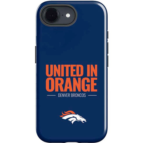 NFL Denver Broncos Team Motto iPhone 16e Impact Case