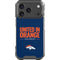 NFL Denver Broncos Team Motto iPhone 18 Pro Clear Case