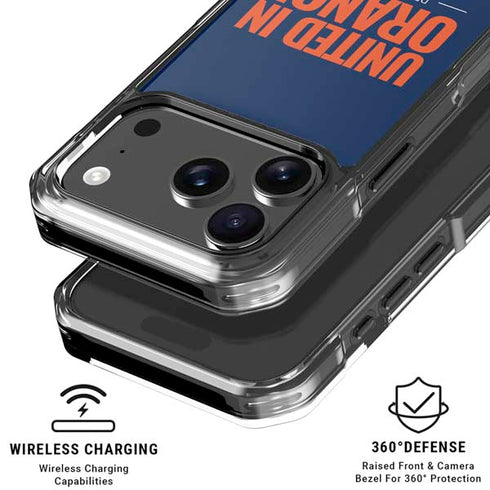 NFL Denver Broncos Team Motto iPhone 18 Pro Clear Case