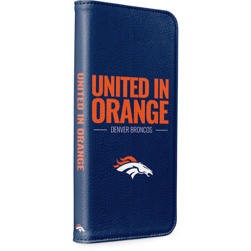 NFL Denver Broncos Team Motto iPhone 8 Folio Case