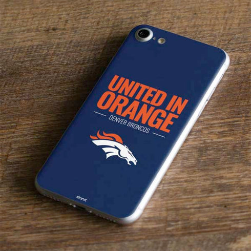 NFL Denver Broncos Team Motto iPhone 8 Skin