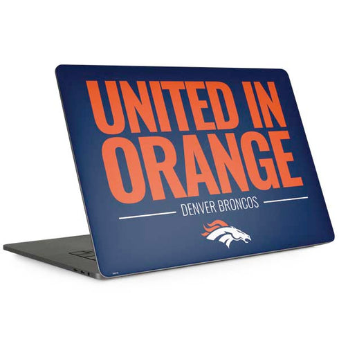 NFL Denver Broncos Team Motto MacBook Skins