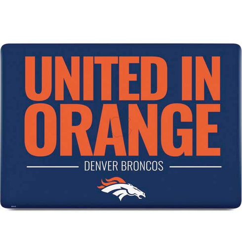 NFL Denver Broncos Team Motto MacBook Skins
