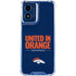 NFL Denver Broncos Team Motto Moto G 5G (2024) Clear Case